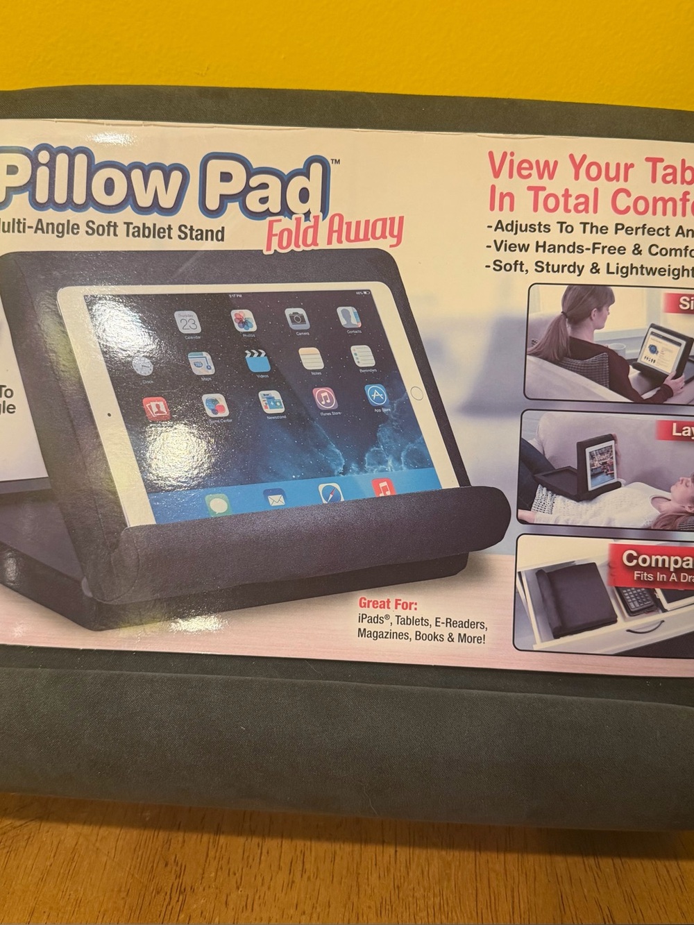 Pillow Pad for Tablet-Black